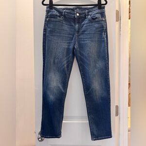 White House Black Market Slim sz6 Washed Denim Jeans